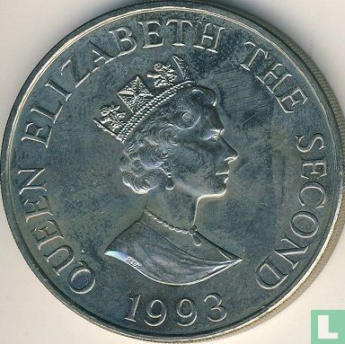 Alderney 2 pounds 1993 "40th anniversary Coronation of Queen Elizabeth II" - Afbeelding 1