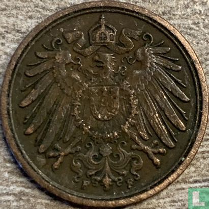 German Empire 1 pfennig 1902 (F) - Image 2