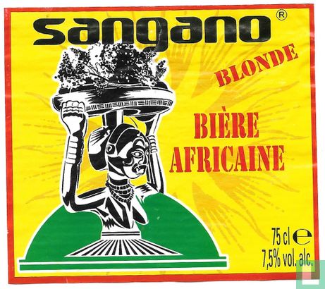 Sangano Blonde Bière africaine - Image 1