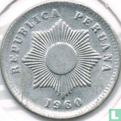 Peru 1 centavo 1960 - Image 1
