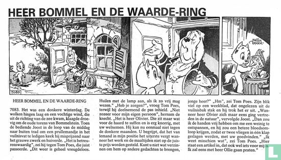 Heer Bommel en de waarde-ring  - Afbeelding 1
