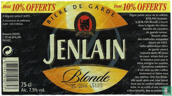 Jenlain Blonde 75cl