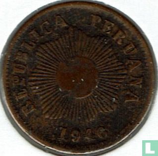 Peru 1 Centavo 1946 - Bild 1