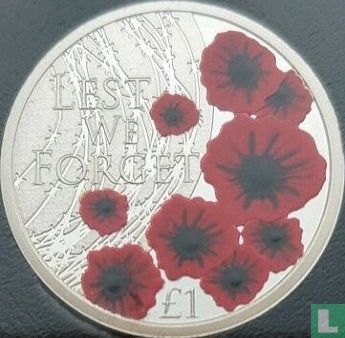 Alderney 1 pound 2019 (PROOF) "Remembrance Day" - Afbeelding 2