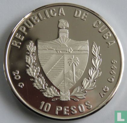 Cuba 10 pesos 1997 (BE) "Vicente Yáñez Pinzón" - Image 2