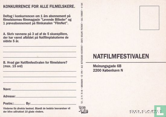 00864 - Carlsberg - NAT Filmfestivalen 94 - Afbeelding 2