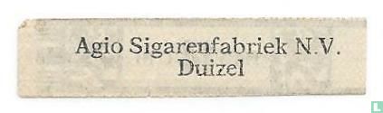 Prijs 14 cent - (Achterop: Agio Sigarenfabriek N.V. Duizel) - Afbeelding 2