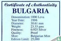 Bulgaria 1000 leva 1996 (PROOF) "Sailing ship Kaliakra" - Image 3