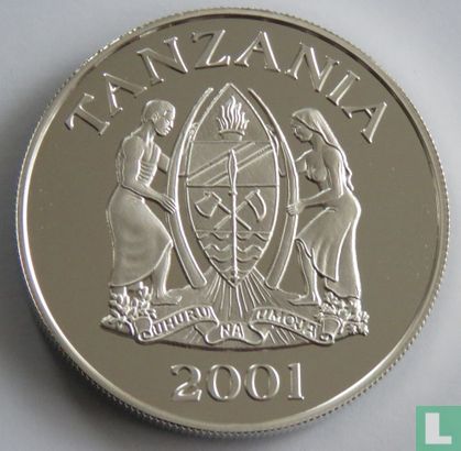 Tanzania 500 shilingi 2001 (PROOF) "African dhow" - Afbeelding 1