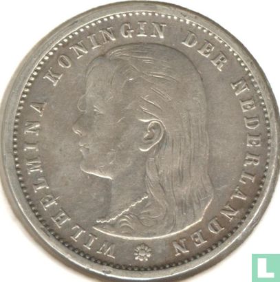 Netherlands 25 cents 1893 - Image 2