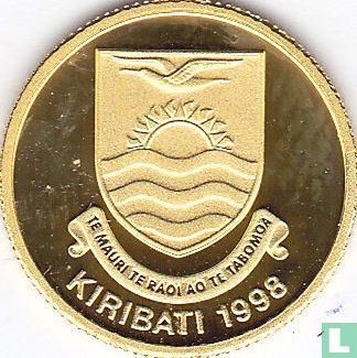 Kiribati 10 dollars 1998 (BE) "Sinking of Titanic" - Image 1
