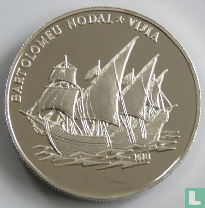 Liberia 10 dollars 1999 (PROOF) "Bartolomeu Nodal - Vijia" - Image 2