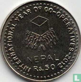 Nepal 50 rupees 2012 (VS2069) "International year of cooperatives" - Image 1