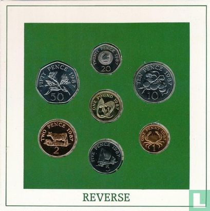 Guernesey coffret 1987 - Image 2
