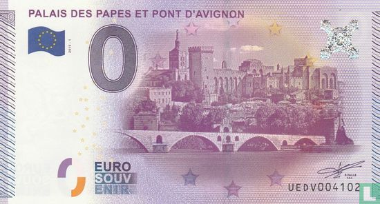 UEDV-01a Palais des Papes et Pont d'Avignon - Image 1