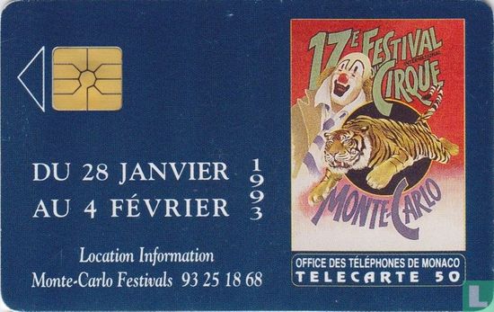 17e Festival du Cirque 1993 - Afbeelding 1