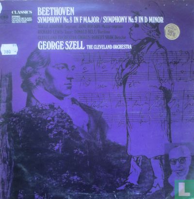 Beethoven Symphony no.8/no.9 - Afbeelding 1