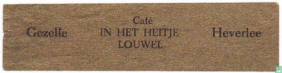 Café In het Heitje Louwel - Gezelle - Heverlee - Image 1