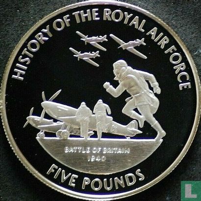 Guernsey 5 Pound 2008 (PP) "Battle of Britain" - Bild 2