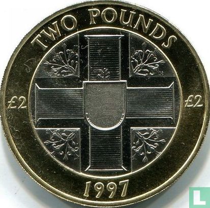 Guernsey 2 pounds 1997 - Image 1