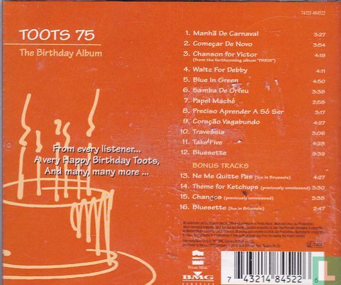 Toots 75 The birthday album - Bild 2