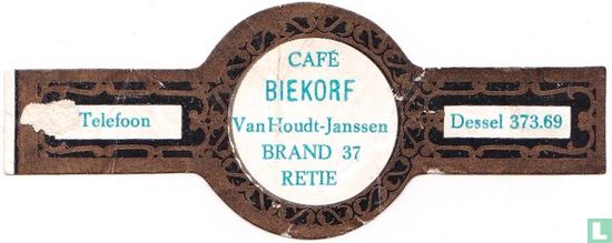 Cafe Biekorf Van Houdt-Janssen Brand 37 Retie - Telefoon - Dessel 373.69 - Afbeelding 1