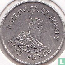 Jersey 5 pence 1998 - Afbeelding 2