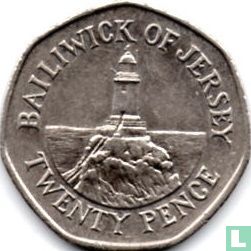 Jersey 20 pence 1983 - Image 2