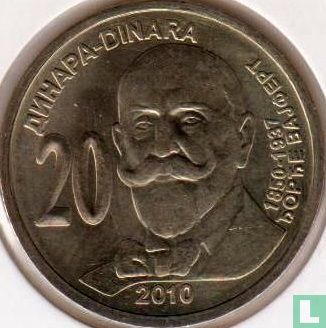 Serbie 20 dinara 2010 "160th anniversary Birth of Dorde Vajfert" - Image 1
