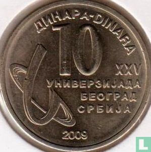 Servië 10 dinara 2009 "25th Summer Universiade" - Afbeelding 1