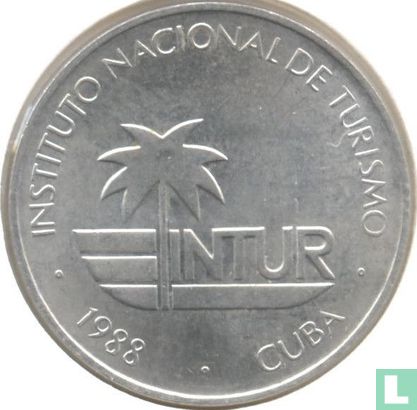 Cuba 25 convertible centavos 1988 (INTUR) - Image 1