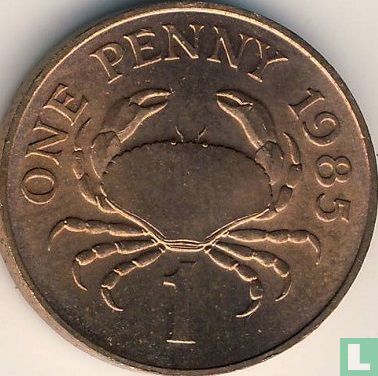 Guernesey 1 penny 1985 - Image 1