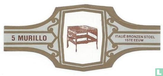 Italie Bronzen Stoel 1Ste Eeuw - Afbeelding 1