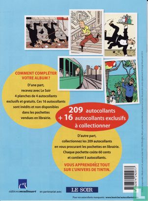Tintin - La collection d'autocollants - Afbeelding 2