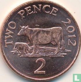 Guernsey 2 pence 2012 - Image 1