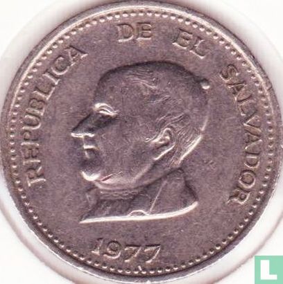 El Salvador 25 centavos 1977 - Afbeelding 1