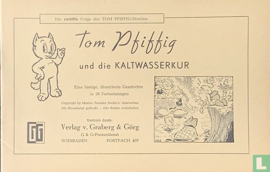 Tom Pfiffig und die Kaltwasserkur - Image 1