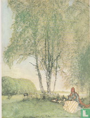 Lezende vrouw in gras 1902 - Image 1