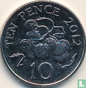 Guernsey 10 pence 2012 - Afbeelding 1