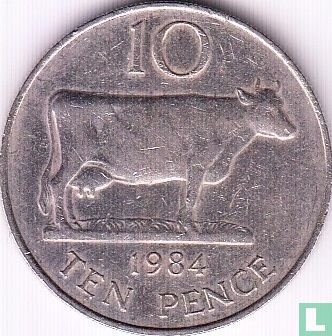 Guernsey 10 pence 1984 - Image 1