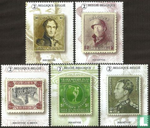 Timbres-poste iconiques 