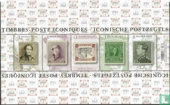 Timbres-poste iconiques