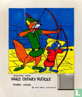 Walt Disney Riddle - Robin Hood - Image 1