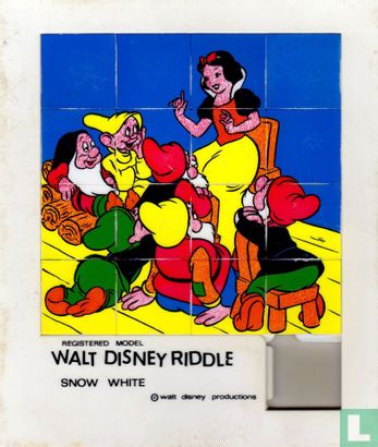 Walt Disney Riddle - snow white - Image 1
