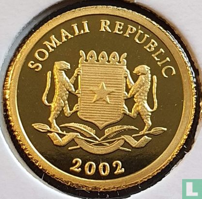 Somalië 50 shillings 2002 (PROOF) "Gold of the Pharaohs" - Afbeelding 1