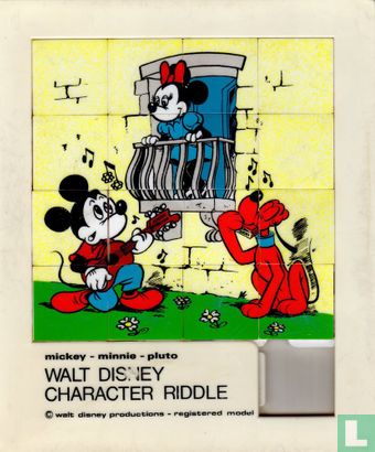 Mickey - Minnie - Pluto - Image 1