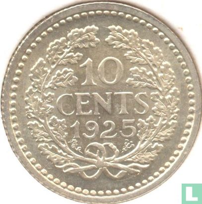 Netherlands 10 cents 1925 - Image 1