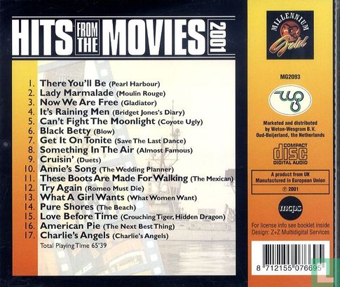 Hits from the Movies 2001 - Afbeelding 2