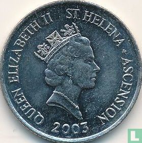 St. Helena und Ascension 10 Pence 2003 - Bild 1