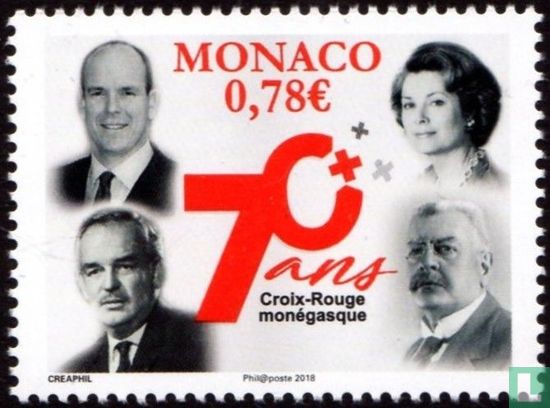 70 years Red Cross of Monaco